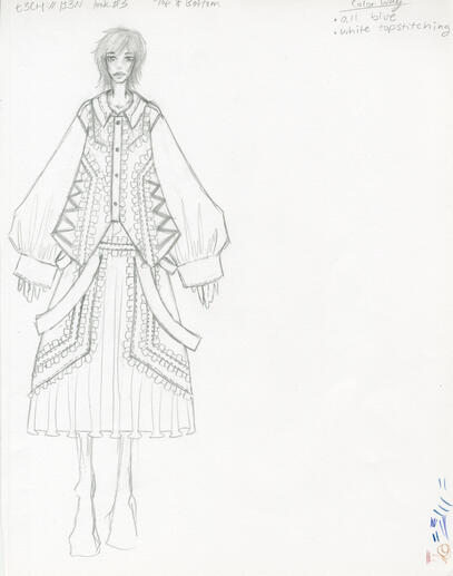 Look 3 Sketch